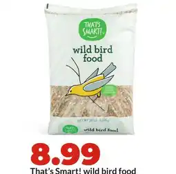 Hy-Vee That's Smart! wild bird food offer