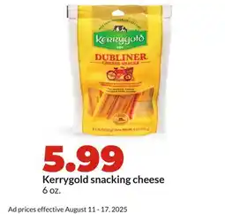 Hy-Vee Kerrygold snacking cheese offer