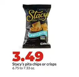 Hy-Vee Stacy's pita chips or crisps offer