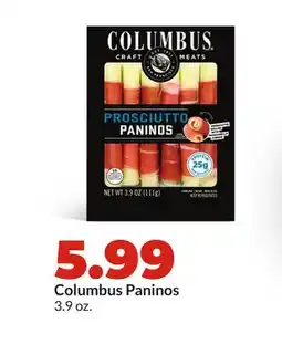 Hy-Vee Columbus Paninos offer