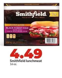 Hy-Vee Smithfield lunchmeat offer