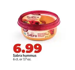Hy-Vee Sabra hummus offer