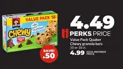 Hy-Vee Quaker Chewy granola bars offer