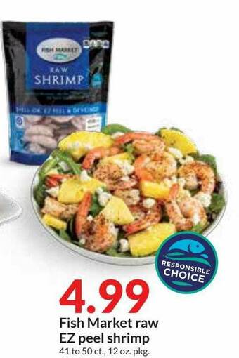 Hy-Vee Fish Market Raw Ez Peel Shrimp offer