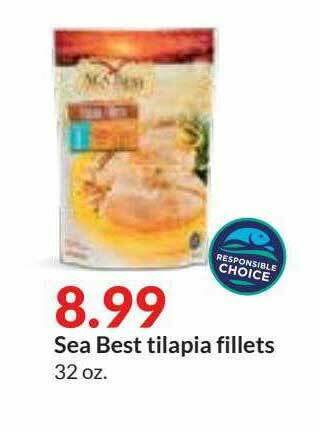 Hy-Vee Sea Best Tilapia Fillets offer