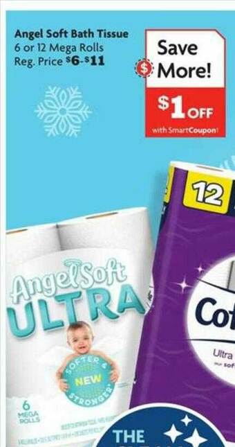 Family Dollar Angel Soft Bath Tissue offer