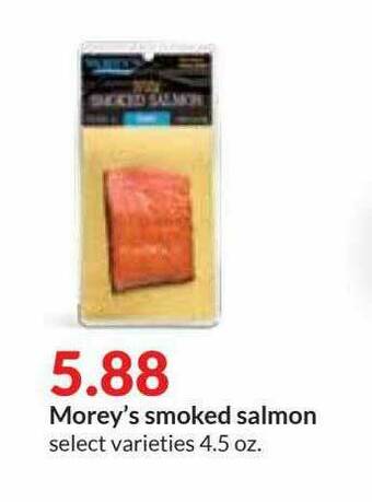 Hy-Vee Morey's Smoked Salmon offer