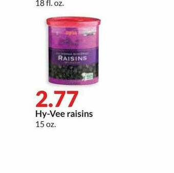 Hy-Vee Hy-vee Raisins offer