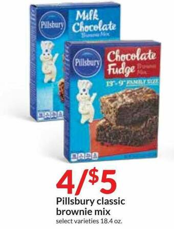 Hy-Vee Pillsbury Classic Brownie Mix offer
