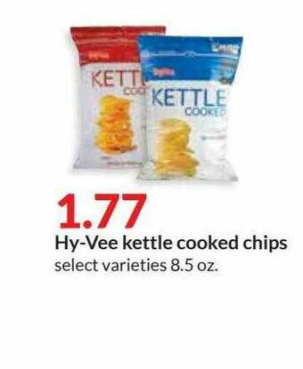 Hy-Vee Hy-vee Kettle Cooked Chips offer