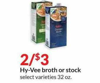 Hy-Vee Hy-vee Broth Or Stock offer