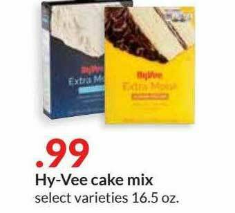 Hy-Vee Hy-vee Cake Mix offer