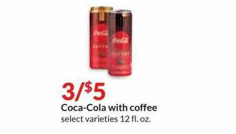 Hy-Vee Coca-cola With Coffee offer