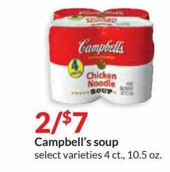 Hy-Vee Campbell's Soup offer