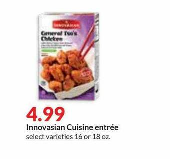 Hy-Vee Innovasian Cuisine Entrée offer