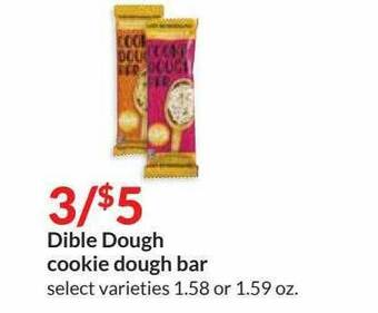 Hy-Vee Dible Dough Cookie Dough Bar offer