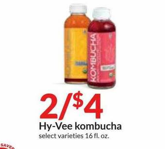 Hy-Vee Hy-vee Kombucha offer