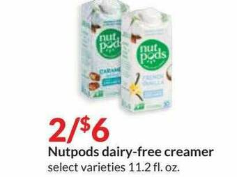 Hy-Vee Nutpods Dairy-free Creamer offer