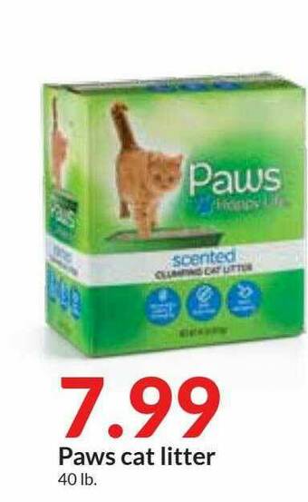 Hy-Vee Paws Cat Litter offer