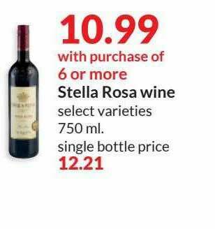 Hy-Vee Stella Rosa Wine offer