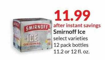 Hy-Vee Smirnoff Ice offer