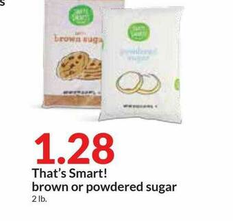 Hy-Vee That's Smart ! Brown Or Powdered Sugar offer