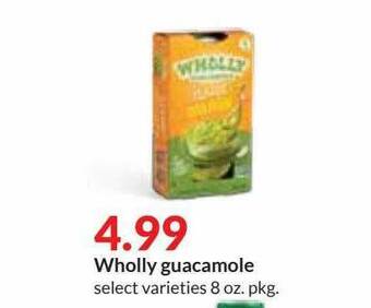 Hy-Vee Wholly Guacamole offer