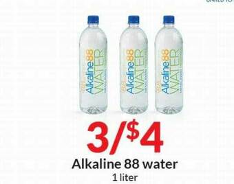 Hy-Vee Alkaline 88 Water offer