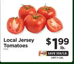 ShopRite Local Jersey Tomatoes offer