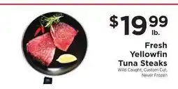 ShopRite Fresh Yellowfin Tuna Steaks offer