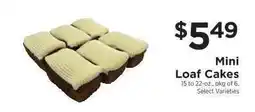 ShopRite Mini Loaf Cakes offer