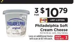 ShopRite Philadelphia Soft Cream Cheese offer