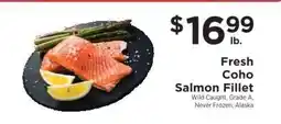 ShopRite Fresh Coho Salmon Fillet offer