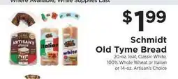 ShopRite Schmidt Old Tyme Bread offer