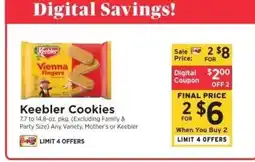 ShopRite Keebler Cookies offer