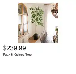 Costco Faux 8' Quince Tree offer