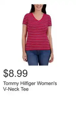 Costco Tommy Hilfiger Women's V-Neck Tee offer