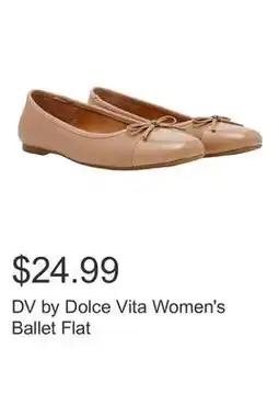 Costco DV by Dolce Vita Women's Ballet Flat offer
