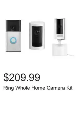Costco Ring Whole Home Camera Kit offer