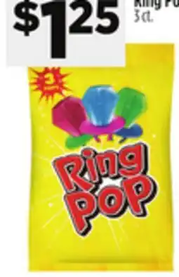 Dollar General Ring Pop offer