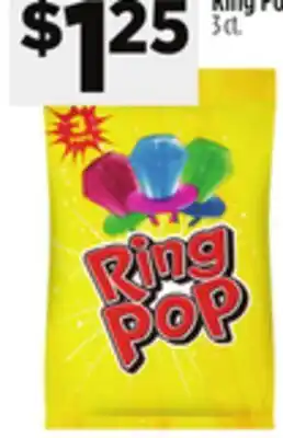 Dollar General Ring Pop offer