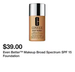 Belk Even Better Makeup Broad Spectrum SPF 15 Foundation offer