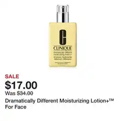 Belk Dramatically Different Moisturizing Lotion+ For Face offer