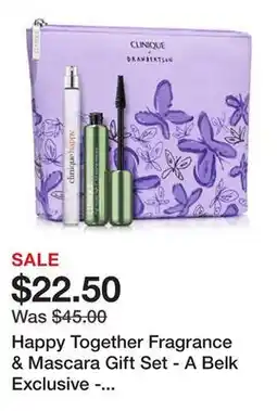 Belk Happy Together Fragrance & Mascara Gift Set - A Belk Exclusive - $68 Value offer