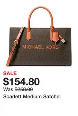 Belk Scarlett Medium Satchel offer