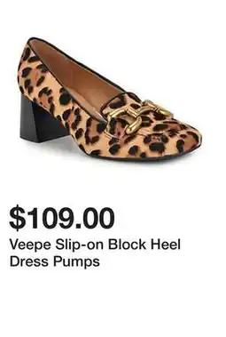 Belk Veepe Slip-on Block Heel Dress Pumps offer