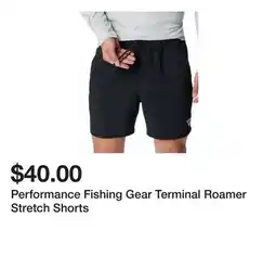 Belk Performance Fishing Gear Terminal Roamer Stretch Shorts offer