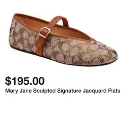 Belk Mary Jane Sculpted Signature Jacquard Flats offer