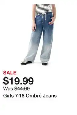 Belk Girls 7-16 Ombré Jeans offer