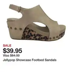 Belk Jellypop Showcase Footbed Sandals offer